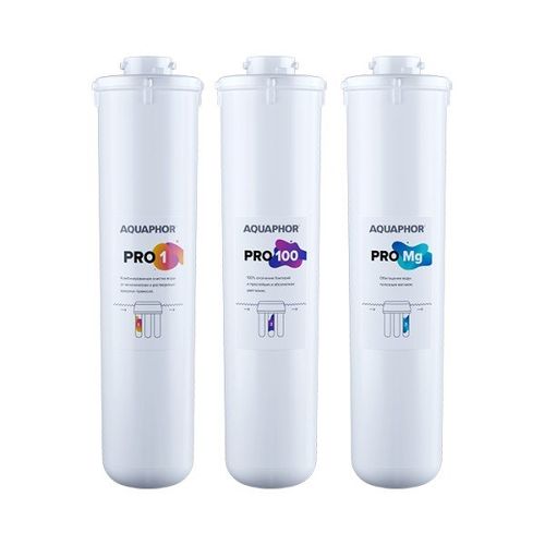 Сменный комплект Аквафор Pro1– Pro100 – ProMg - Изображение