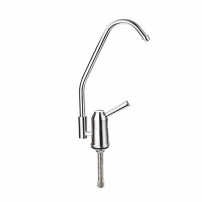 Кран для питьевой воды F-04-2ВС-L SILVER 1/4" c керамическим переключателем