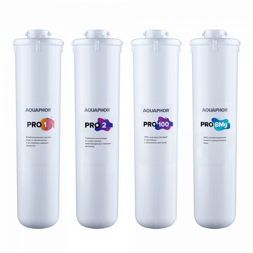 Сменный комплект Аквафор Pro1-Pro2-Pro100-Pro BMg - Изображение