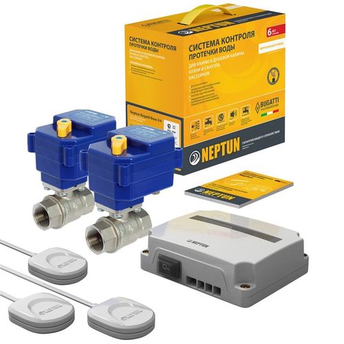 Система контроля протечки воды Neptun Bugatti Base 1/2 - Изображение