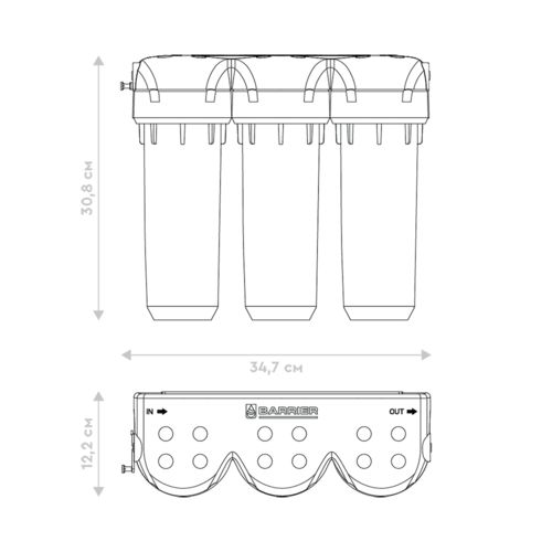 Барьер ПРОФИ Жесткость - Изображение