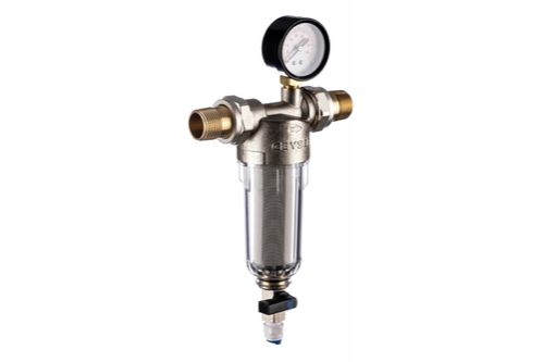 Гейзер Бастион 112  3/4 х.в. с манометром - Изображение