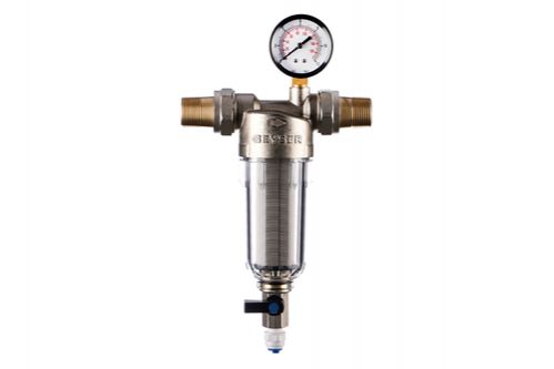 Гейзер Бастион 112  3/4 х.в. с манометром - Изображение