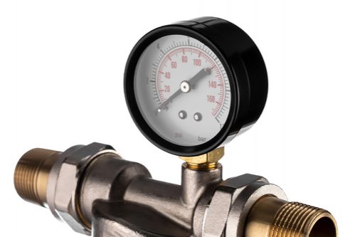 Гейзер Бастион 112  3/4 х.в. с манометром - Изображение