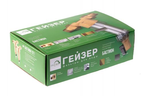 Гейзер Бастион 112  3/4 х.в. с манометром - Изображение