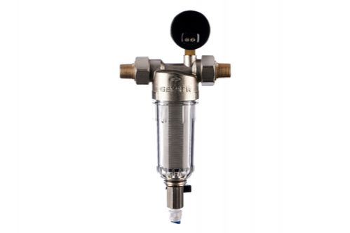 Гейзер Бастион 112 1/2 х.в. с манометром - Изображение