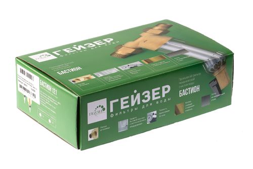 Гейзер Бастион 112 1/2 х.в. с манометром - Изображение