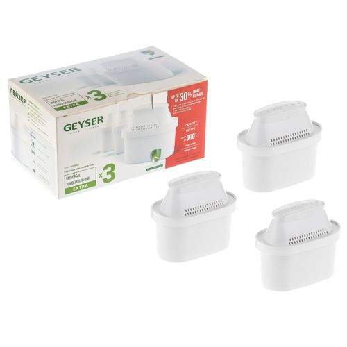 Сменная кассета Гейзер Экстра 401 (комплект из 3-х штук) - Изображение