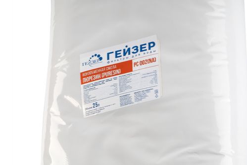 Ионообменная смола ПЮРЕЗИН РС 002 - Изображение