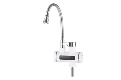 Проточный кран-водонагреватель UNIPUMP BEF-001-02 с дисплеем и гибким изливом