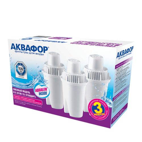 Аквафор В15 комплект из 3-х катриджей - Изображение