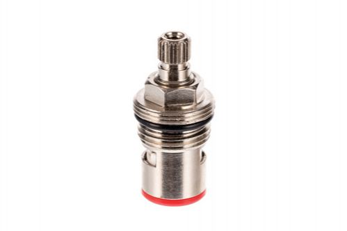 Кран-букса для кранов №3, №6, №7 (Левая, красная) - Изображение